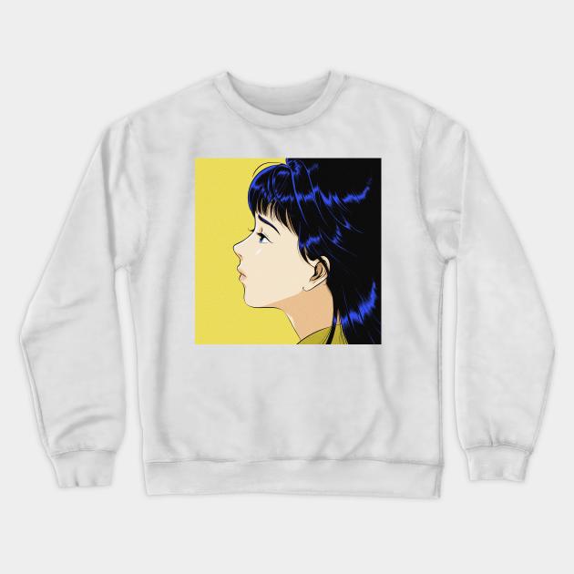 Comic girl #3 Crewneck Sweatshirt by camgiangillus